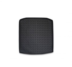 Covor pentru Portbagaj tip Tavita Compatibil Skoda Octavia IV A8 Combi/Break 2019-&amp;gt;, Material Flexibil, Negru foto