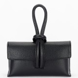 Cumpara ieftin Geanta dama piele naturala neagra Sofiline de mana umar eleganta casual 12x23x6 cm