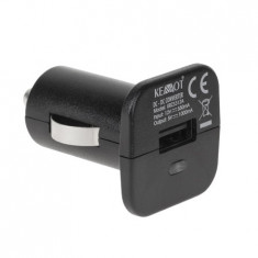 INCARCATOR AUTO SLOT USB 1A NEGRU EuroGoods Quality foto