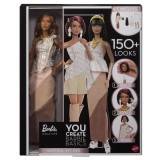 BARBIE SIGNATURE SET CREATIE PAPUSA BARBIE BASIC BRUNETA
