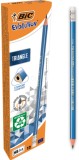 Set 12 creioane grafit triunghiulare cu radiera - Bic | Bic