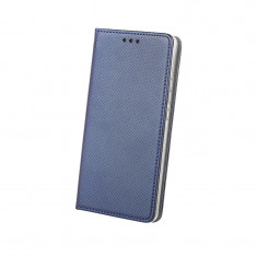 Husa Piele Huawei P9 lite (2016) Case Smart Magnet bleumarin