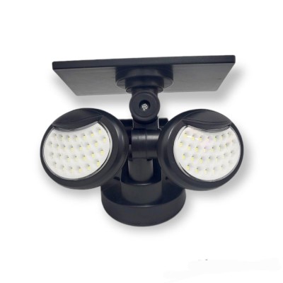 Lampa solara FOXMAG24, LED, rezistenta la apa, pentru exterior, negru foto