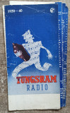 Pliant despre lampile radio Tungsram 1939-1940