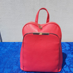 Rucsac dama, de tip geanta, Free, Rosu 28*32*13 cm