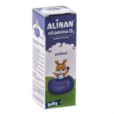 Alinan Baby Vitamina D3 (picaturi) 20ml Fiterman foto