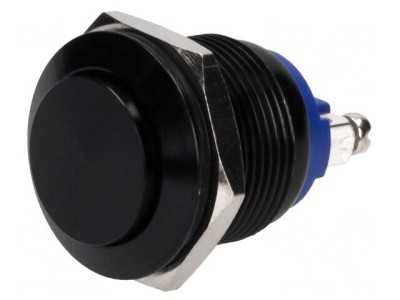 Comutator Anti-Vandalism IP65 &amp;Oslash;19mm 2A 36V foto