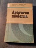 Apararea moderna, Gheorghe Marin, Ed. Militara 1984, carte hobby