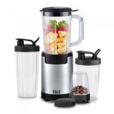 iHunt Set blender multifunctional iHunt Bro 4 in 1, putere 900W, 18000rpm, 1L, 6 lame din otel inoxidabil