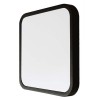 Plafoniera LED V-TAC 18W, 4000K, 1830lm, IP44, Alb Neutru, Negru, Patrata 250x250mm