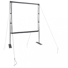 Gossi ecran de proiectie cu suporturi 89 inch 1:1