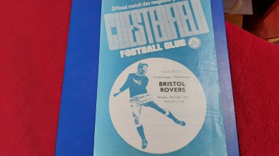 program FC Chesterfield - Bristol Rovers foto