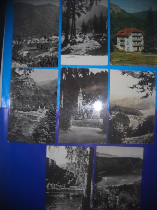 HOPCT LOT NR 185 TUSNAD JUD HARGHITA -8 CARTI POSTALE-RPR-CIRCULATE