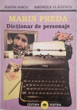 Marin Preda. Dictionar de personaje - Marin Iancu