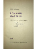 Albert Ducrocq - Romanul materiei (editia 1966)