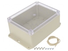 Carcasa universala 125x165x75mm cu lame de fixare foto
