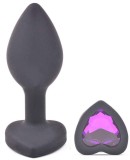 Dildo anal Small Purple Diamond