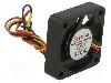 Ventilator 40x40x10mm, 12V DC, Akasa - DFS401012M