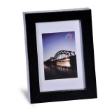 Rama foto MDF negru, Ramdeco, 18 x 13 cm, poza 10 x 15 cm, Oem