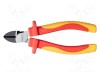 Clești laterali izolați pentru tăiere 160mm NEO TOOLS oțel crom-vanadium