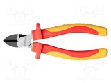 Clești laterali izolați pentru tăiere 160mm NEO TOOLS oțel crom-vanadium