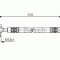 Conducta / cablu frana AUDI A6 Avant (4B5, C5) (1997 - 2005) BOSCH 1 987 476 308
