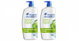 Head &amp;amp; Shoulders Apple Fresh Sampon 2x900ml, Head &amp; Shoulders