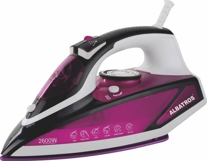 Fier de calcat Albatros Fuchsia 2600W 450ml roz Fier de calcat Albatros Fuchsia 2600W 450ml roz