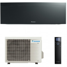 Aparat de aer conditionat Daikin FTXJ35AB/RXJ35A Emura Bluevolution , Inverter 12000 BTU Black, Clasa A+++, Modul Heat Boost, Flux de aer 3D, Senzor t