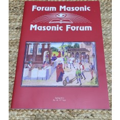 Revista Forum Masonic, an 2012,numarul 49