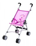 Cumpara ieftin Carucior sport pentru papusi, Knorr Toys Sim, 42 x 27 x 55 cm, Princess Pink