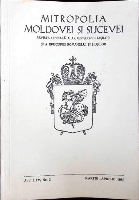 MITROPOLIA MOLDOVEI SI SUCEVEI. REVISTA OFICIALA A ARHIEPISCOPIEI IASILOR SI A EPISCOPIEI ROMANULUI SI HUSI-262647