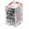 Releu electromagnetic, 48V AC, 6A, 4PDT, serie R4N, RELPOL - R4N-2014-23-5048-WT