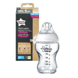 Biberon Closer to Nature, Tommee Tippee, sticla, 250ml