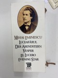 Editie Mihai Eminescu, Luceafarul, Der Abendstern Vespre El Lucero Evening Star