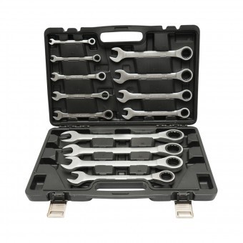 Set 13 chei combinate cu clichet Breckner Germany foto