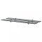 vidaXL Rafturi suspendate, 2 buc., 80 x 20 cm, sticlă, 8 mm 3051531