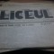 Liceul anul VII nr. 1-4 ian-apr 1941 George Dumitrescu April