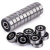 Set 10 Rulmenti 625-2RS, 5x16x5mm, Metal, Plastic, Bile Otel, Rulment Industrial, Auto, Moto, Utilaje, Electrice