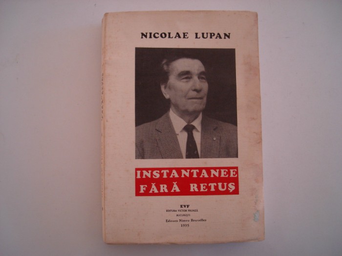 Instantanee fara retus - Nicolae Lupan
