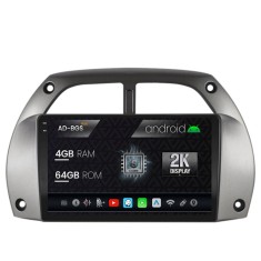 Navigatie 2K Toyota RAV4 (2001-2006), Android OS, S-Quadcore 4GB RAM + 64GB ROM, 9.5 Inch - AD-BGS90042K+AD-BGRKIT109 foto