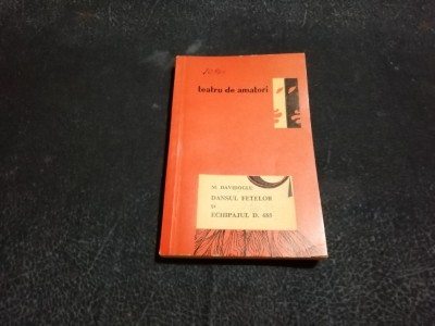 M DAVIDOGLU - DANSUL FETELOR foto