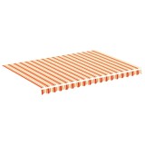 Cumpara ieftin Panza de rezerva copertina, galben si portocaliu, 350x250 cm, poliester