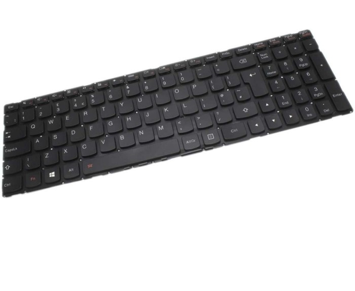 Tastatura Lenovo LCM15H83US 6861 iluminata layout UK fara rama enter mare, SN20K28251 iluminata layout UK fara