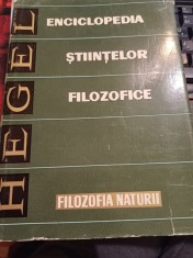 Georg Wilhelm Friedrich Hegel - Enciclopedia științelor filozofice. Partea a doua - Filozofia naturii