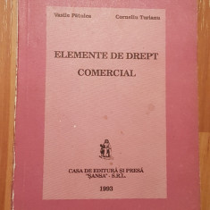 Elemente de Drept Comercial de Vasile Patulea si Corneliu Turianu