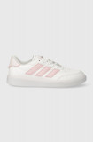 Adidas sneakers COURTBLOCK culoarea alb IF6466