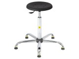 Taburet ESD &Oslash;350mm, &icirc;nălțime ajustabilă 540-790mm, rezistență 0,1-1M&Omega;