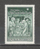 Austria.1968 150 ani liedul &quot;Stille nacht,heilige nacht&quot; MA.665, Nestampilat