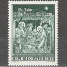 Austria.1968 150 ani liedul "Stille nacht,heilige nacht" MA.665